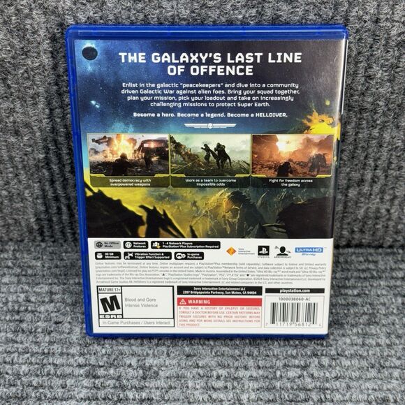 Helldivers 2 (Sony PlayStation 5, PS5 2024) Fast Shipping! - Picture 2 of 4